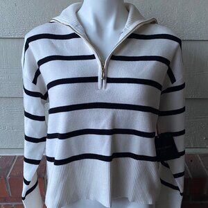Cynthia Rowley Black & White Pullover Sweater
